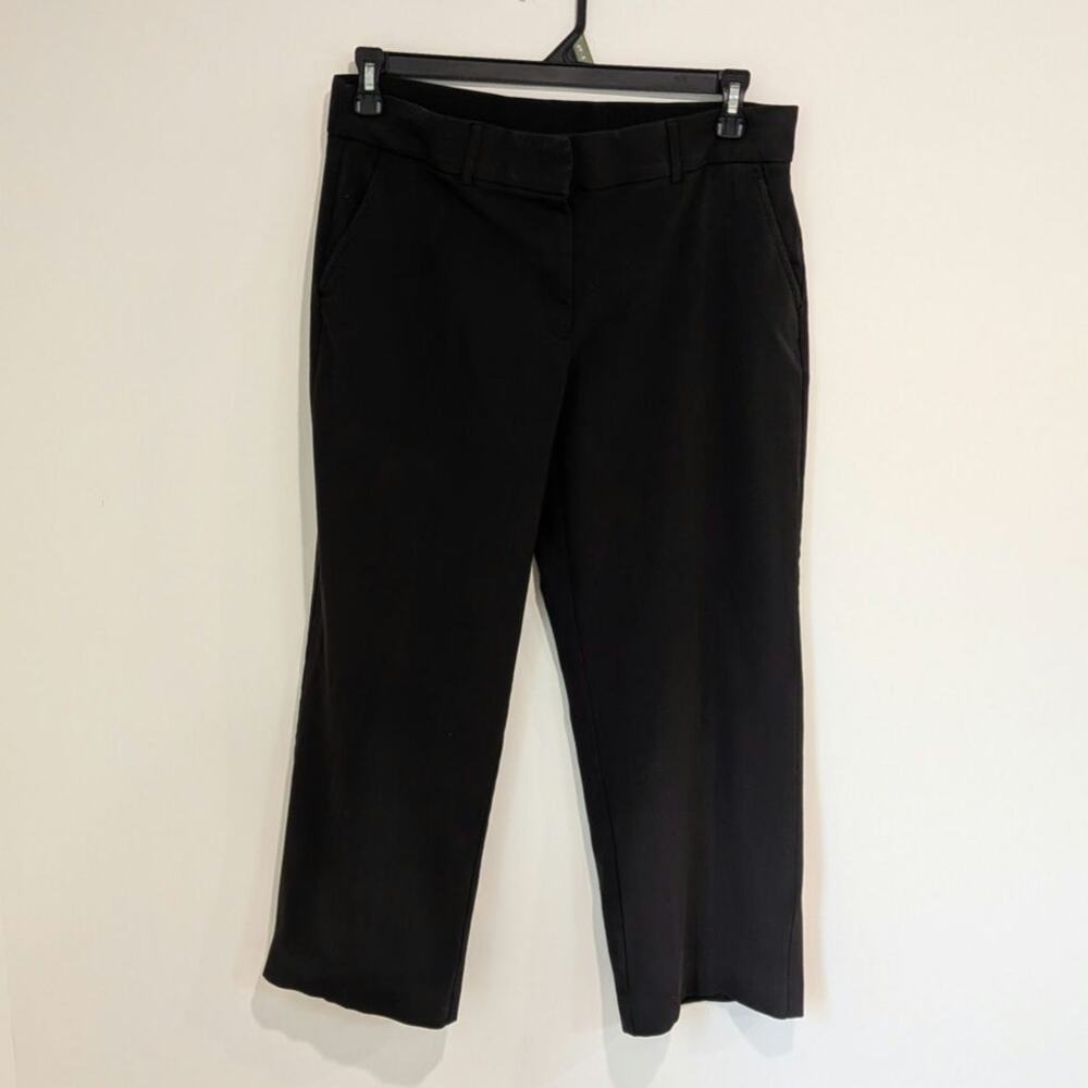 Briggs NY Classic Black Dress Pants 12P - Officewear Minimalist Timeless